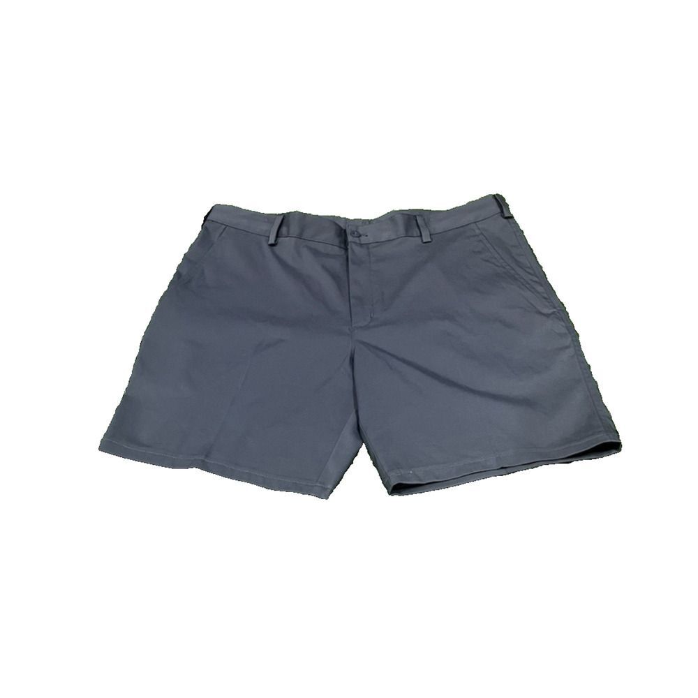 Nike Golf Dri Fit Shorts Gray Flat Front Performance Stretch 330239-021 36 8.5"